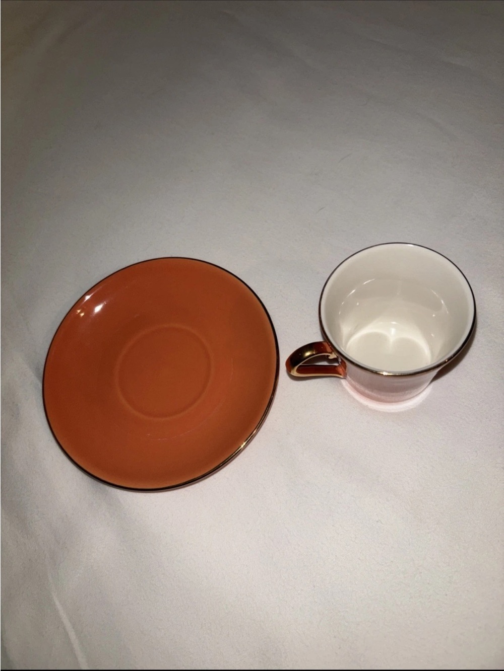 Classic 6-Piece Pastel Porcelain Espresso Cup & Saucer Set - Picture 9 of 10